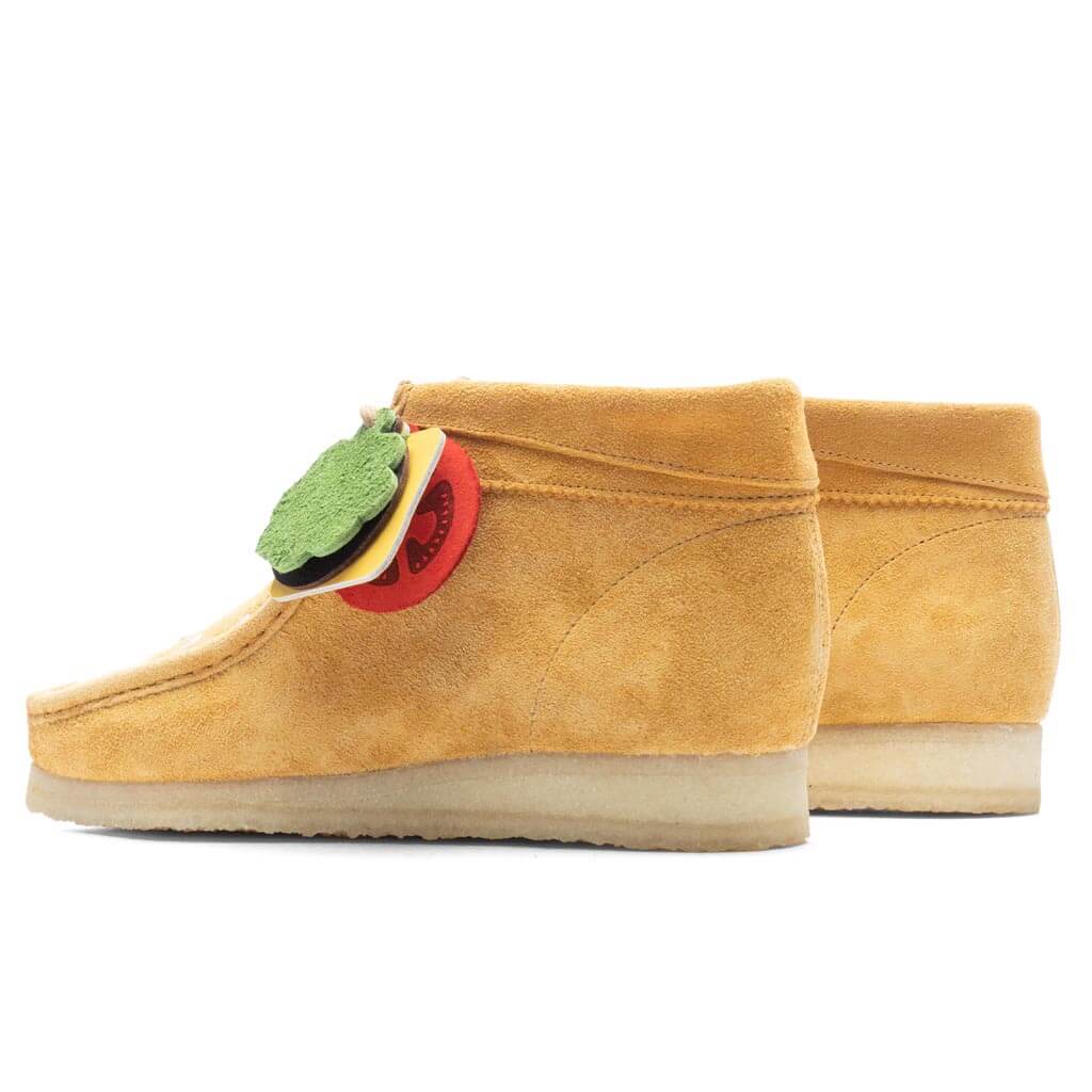 Embroidery Wallabee Boot - Tan
