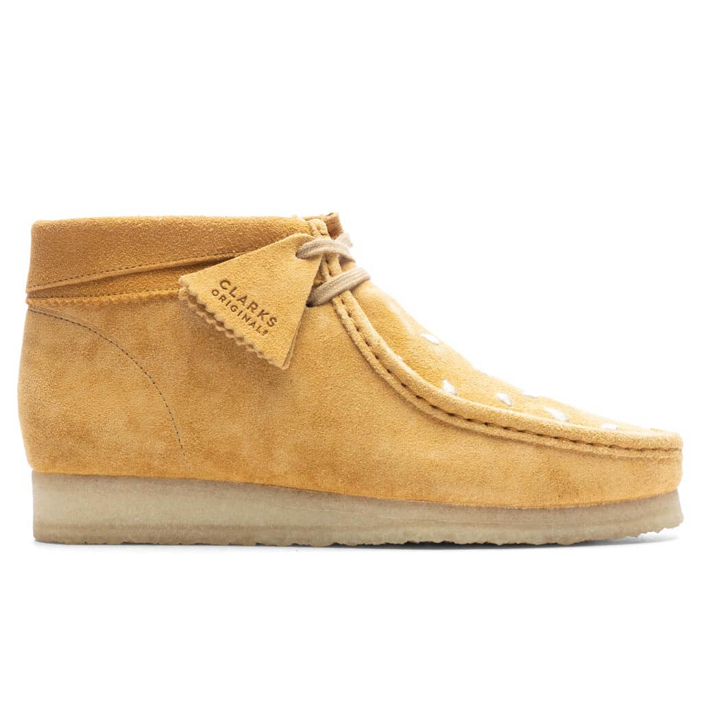 Embroidery Wallabee Boot - Tan