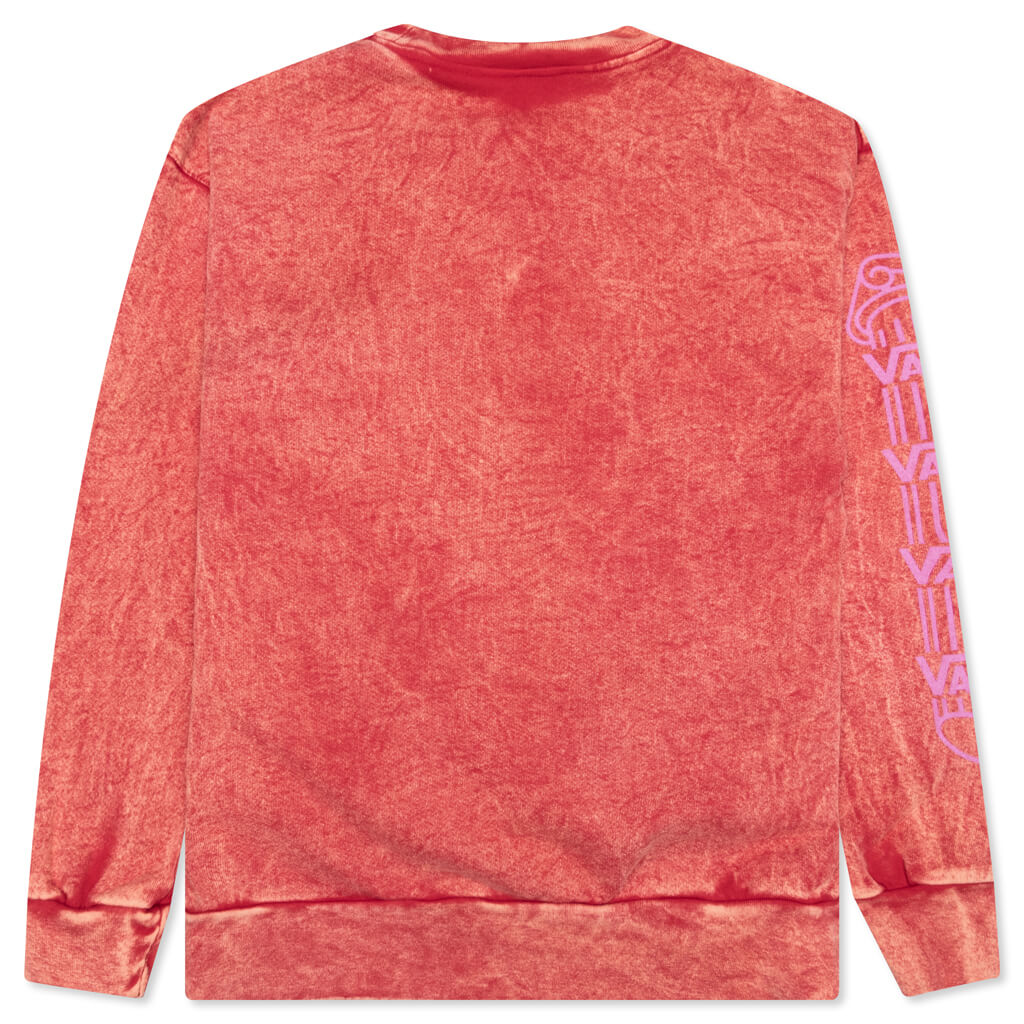 Women's Crew Sweatshirt - Red