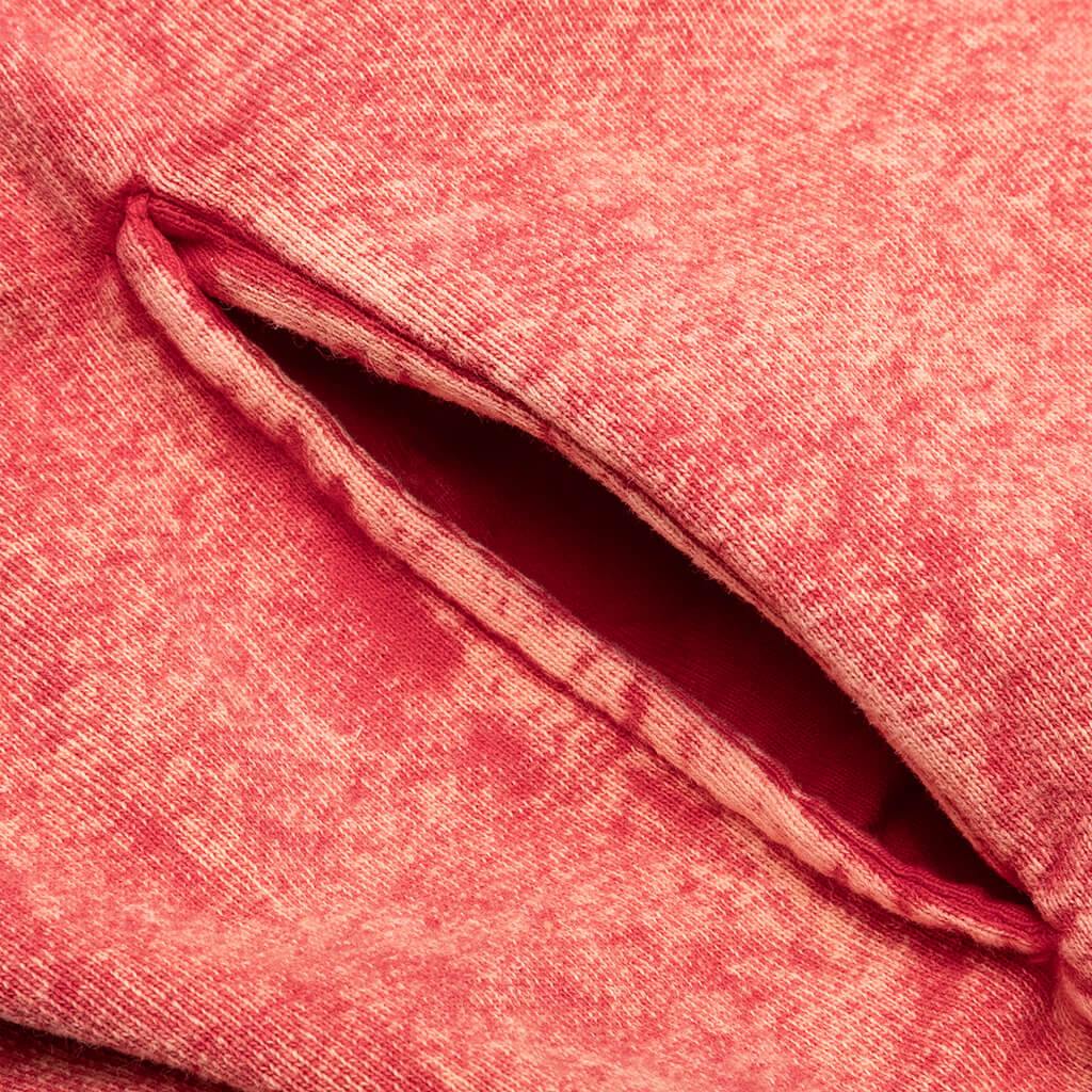 Women's Fleece Shorts - Red