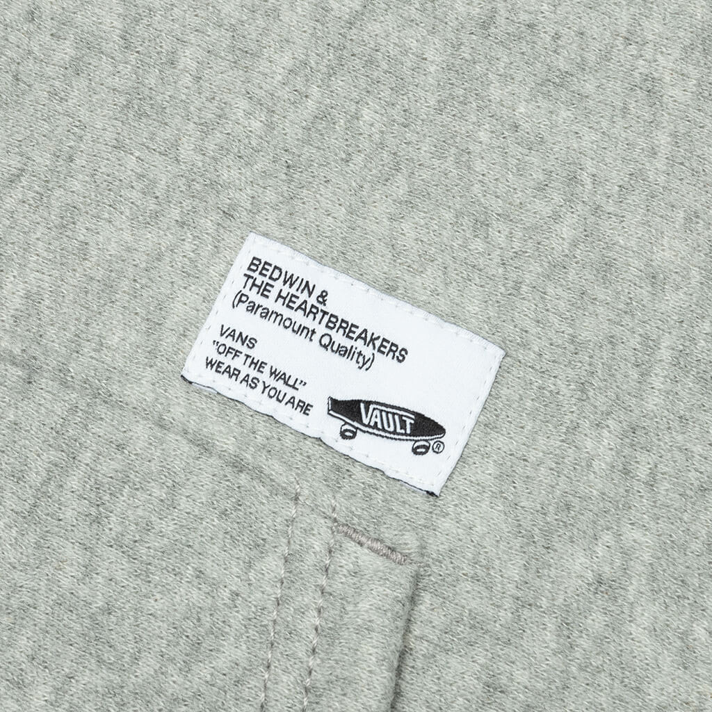 Logo Hoodie - Cement Heather