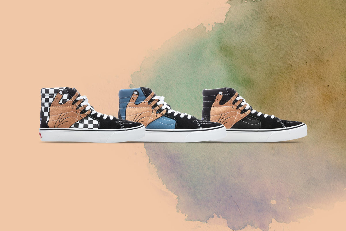 Sk8-Hi VR3 LX - Black Checkerboard