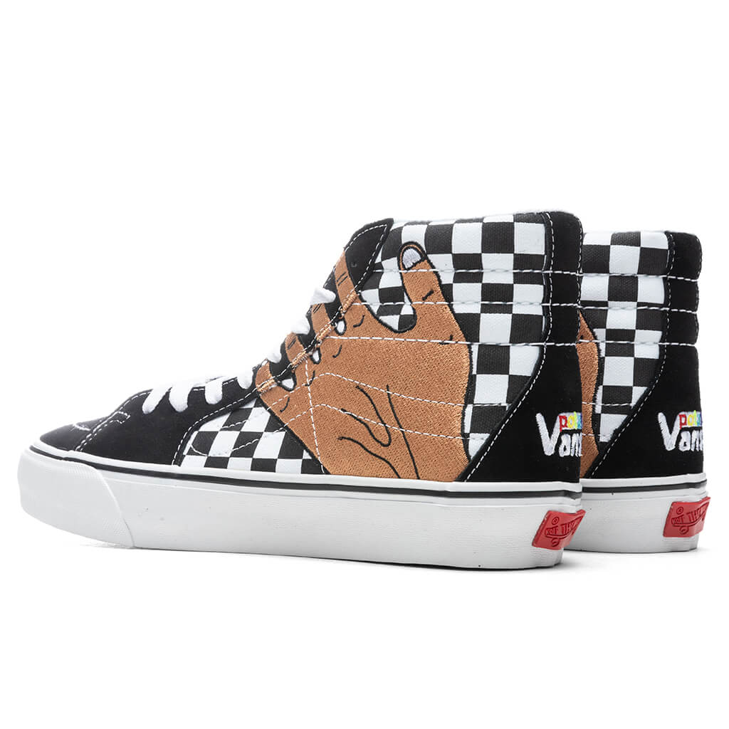 Sk8-Hi VR3 LX - Black Checkerboard