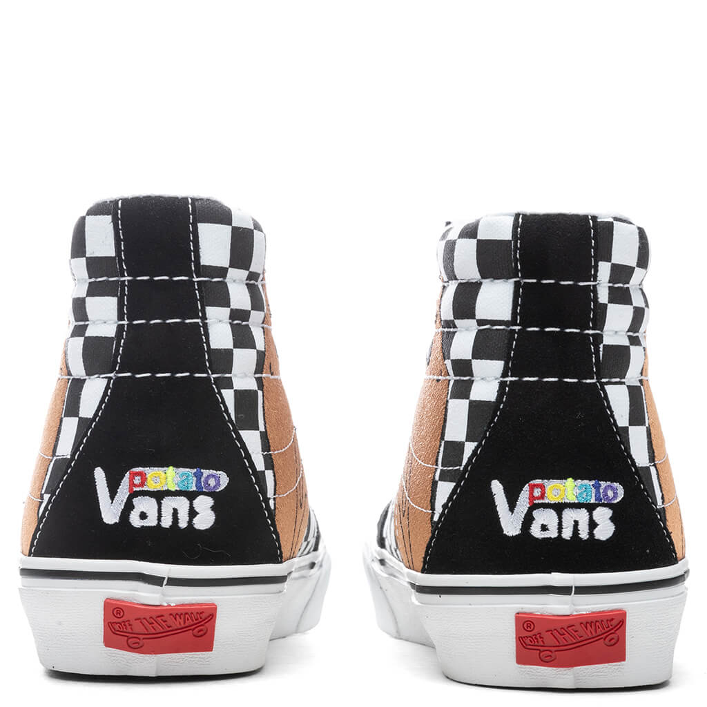 Sk8-Hi VR3 LX - Black Checkerboard