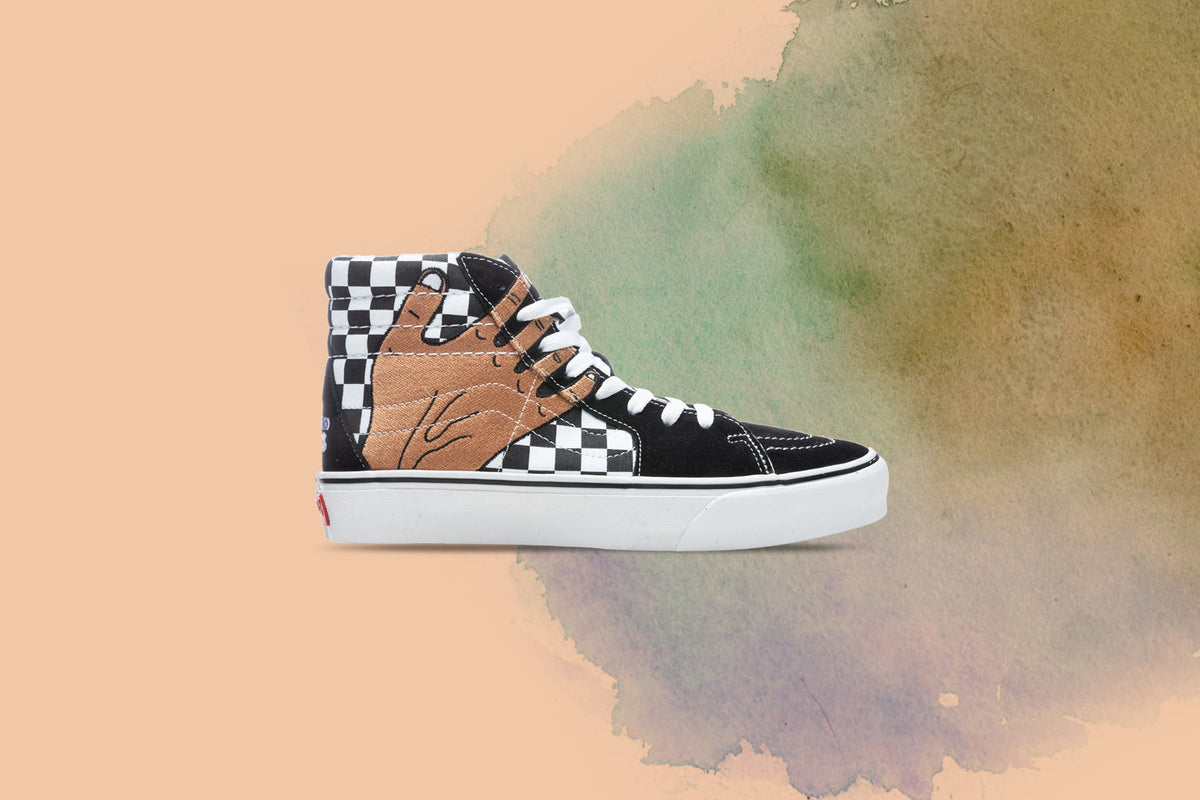 Sk8-Hi VR3 LX - Black Checkerboard