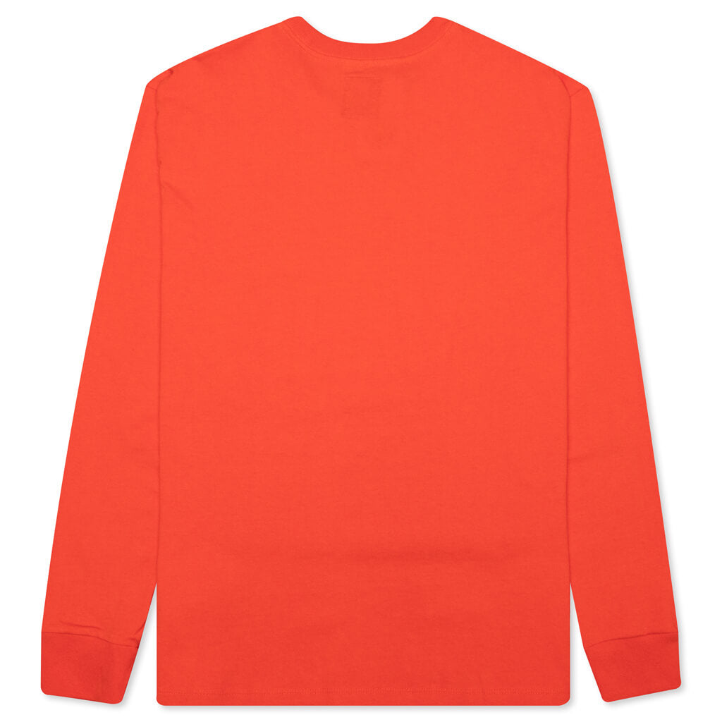 L/S Tee - Bright Orange