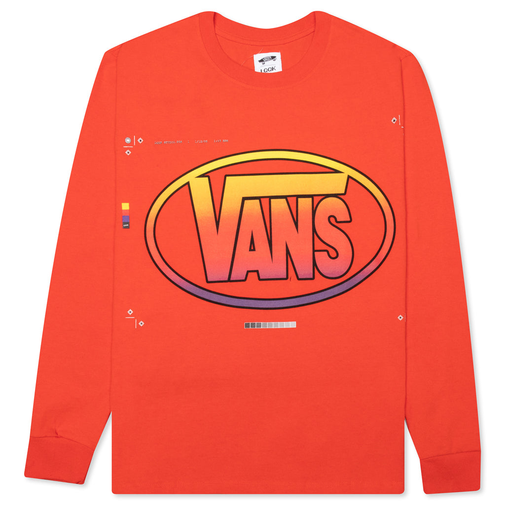 L/S Tee - Bright Orange