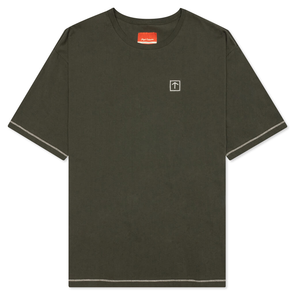 S/S Knit Crew - Forest Night
