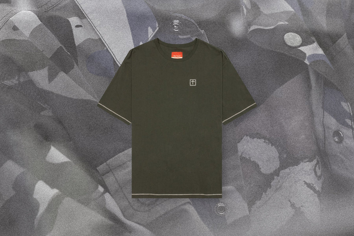 S/S Knit Crew - Forest Night