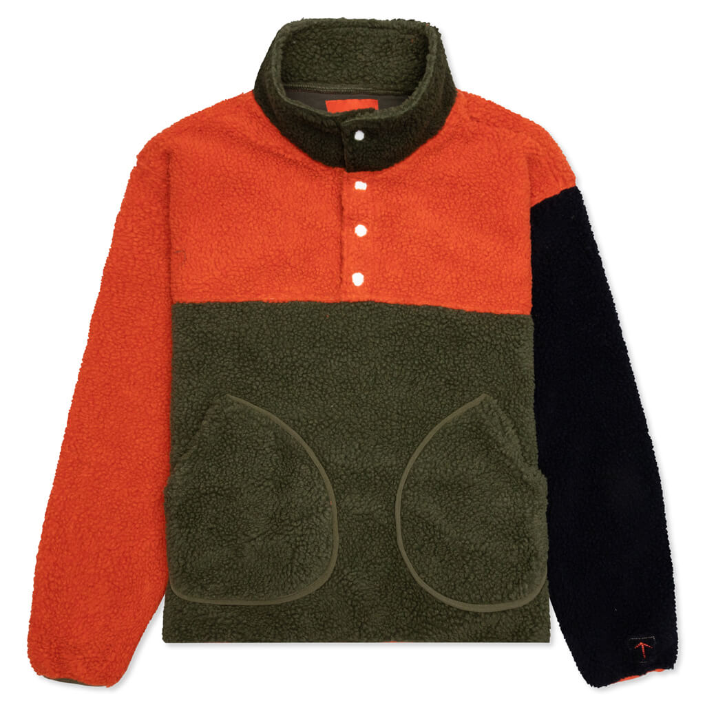 Sherpa Fleece - Forest Night
