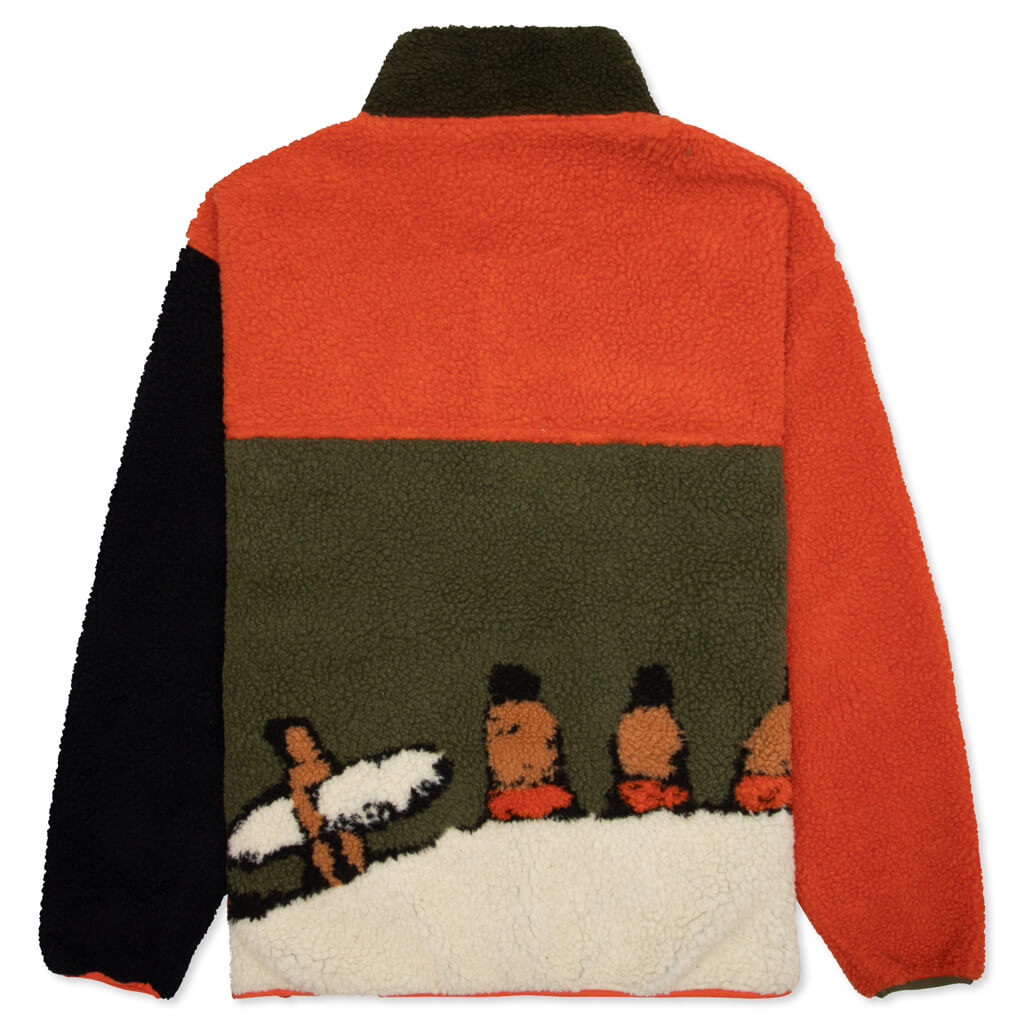 Sherpa Fleece - Forest Night
