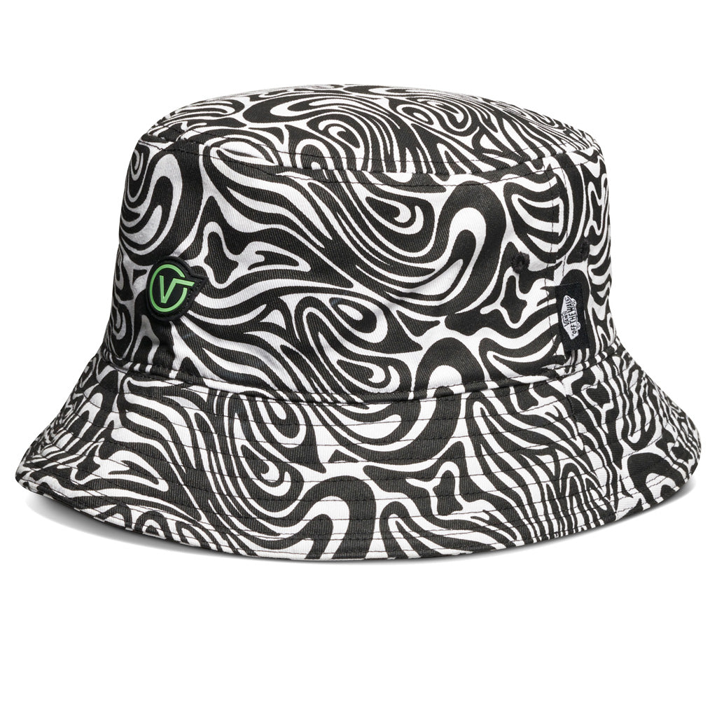 Malibu Bucket Hat - Black/White
