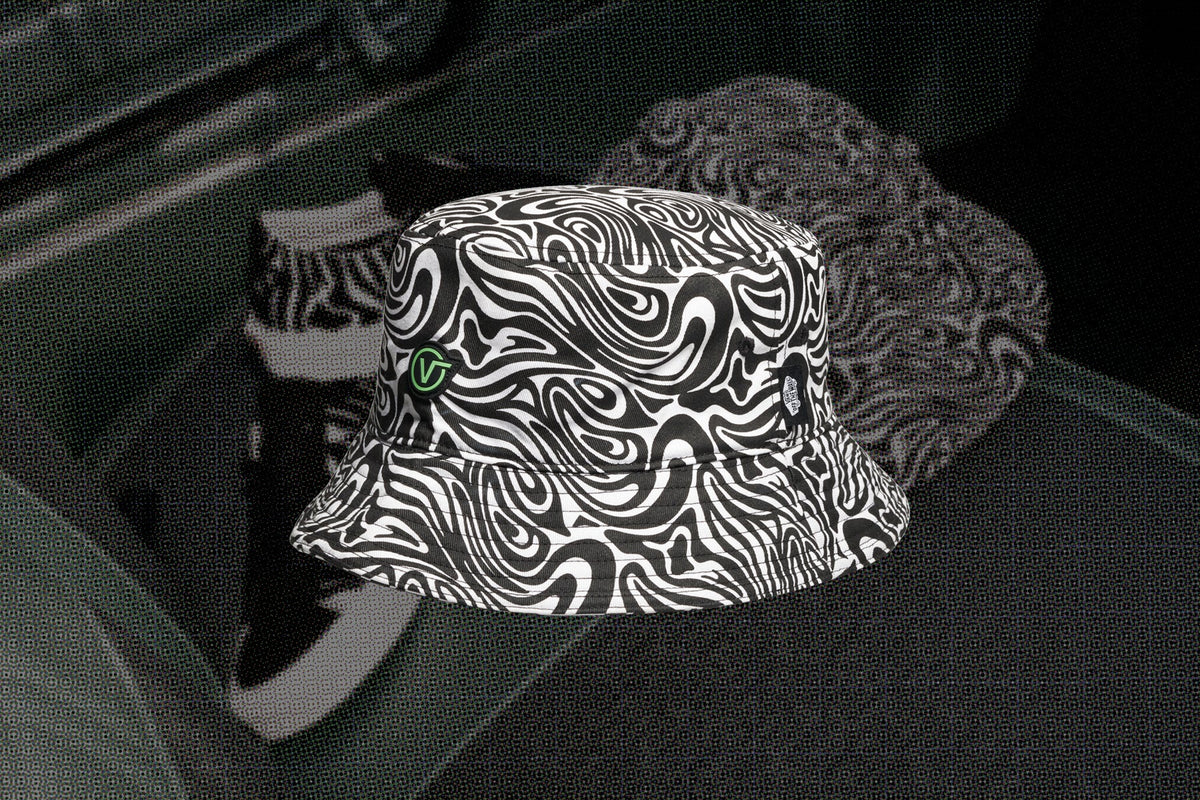 Malibu Bucket Hat - Black/White