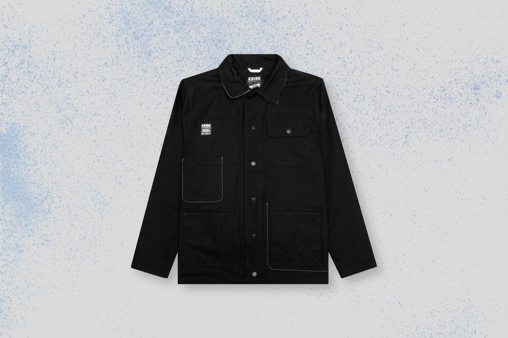 Drill Chore Coat - Black