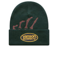 Vanson Bones Beanie - Green