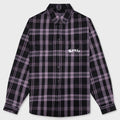 Vulture Flannel L/S Shirt - Plum