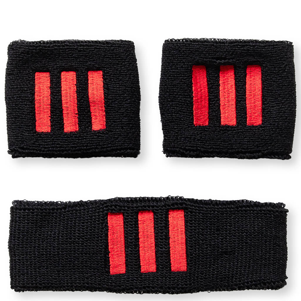 Head and Wrist Bands - Black