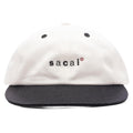 WTAPS Cotton Twill Cap - White/Black