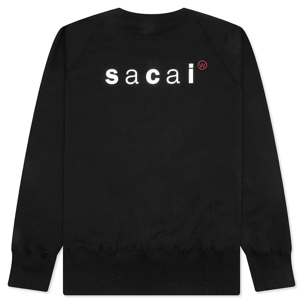Print Pullover - Black