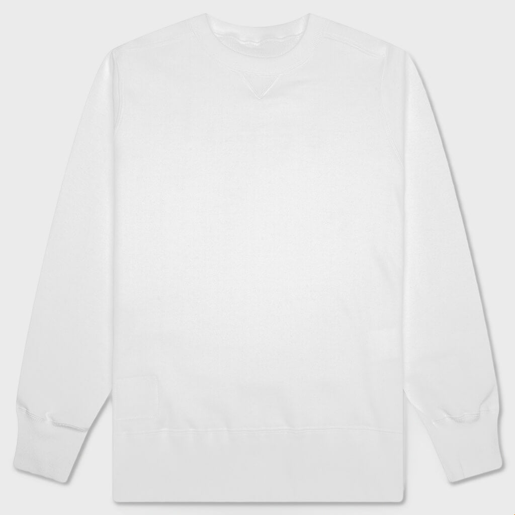 Print Pullover - White