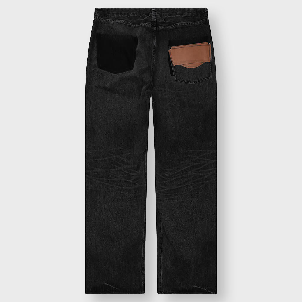 Waist Easy Jeans - Black