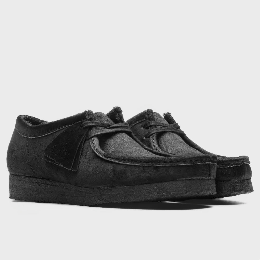 Wallabee - Black Hair On
