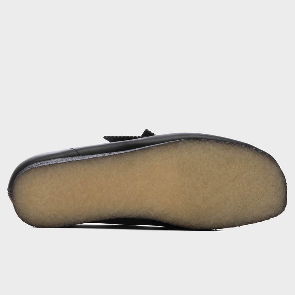 Wallabee - Black Leather