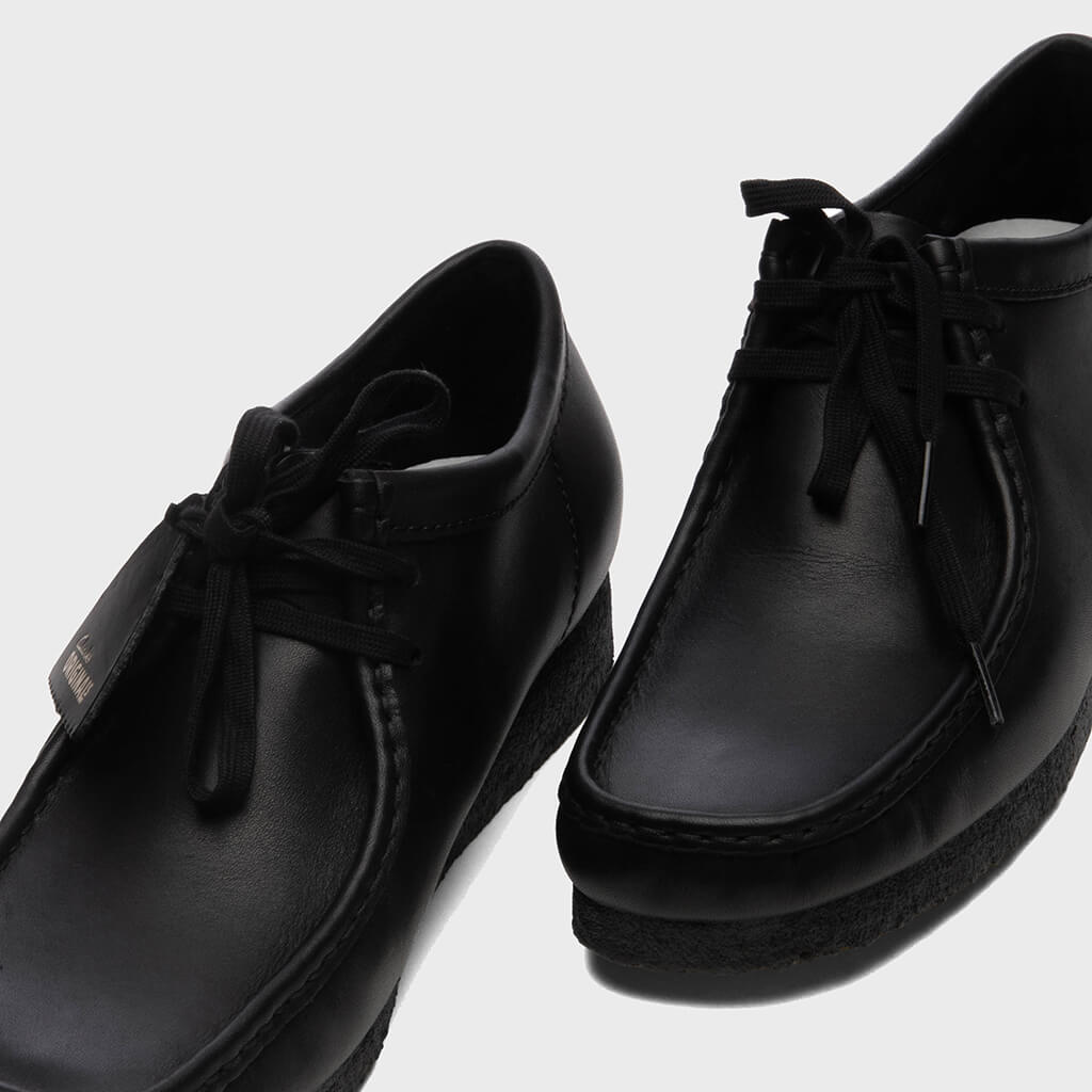 Wallabee - Black Leather