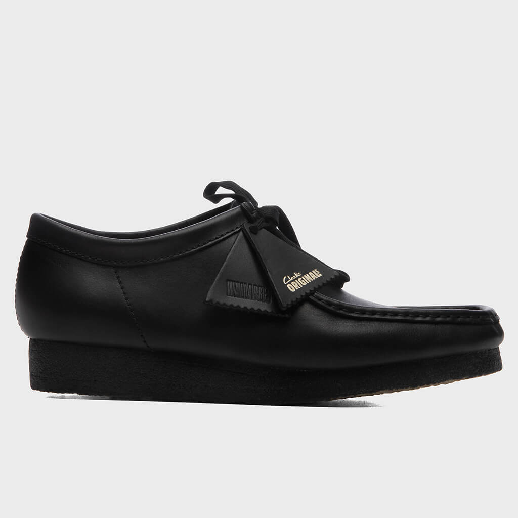 Wallabee - Black Leather