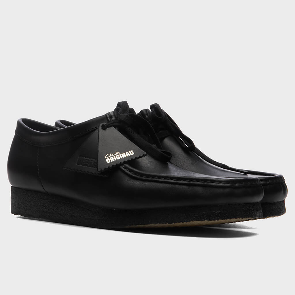 Wallabee - Black Leather