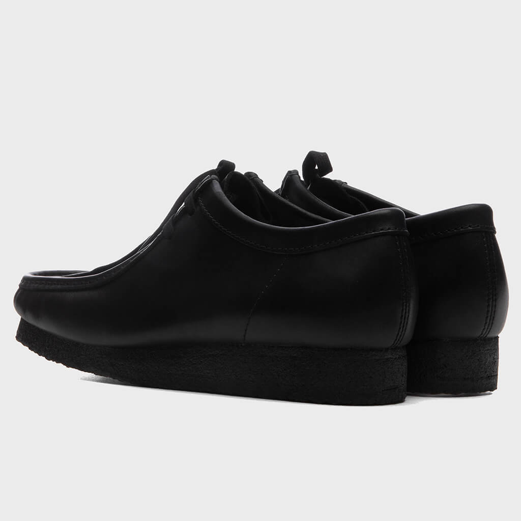 Wallabee - Black Leather