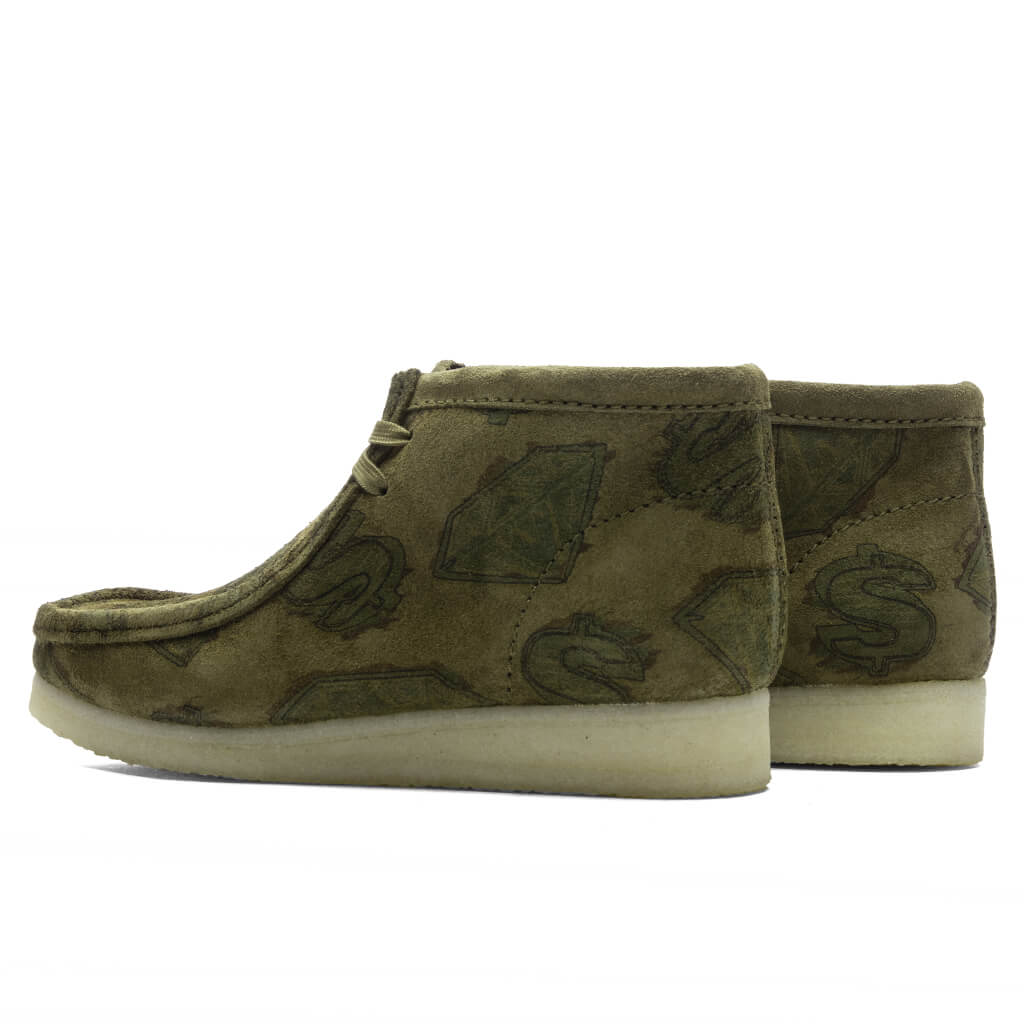 Wallabee Boot - Dark Green