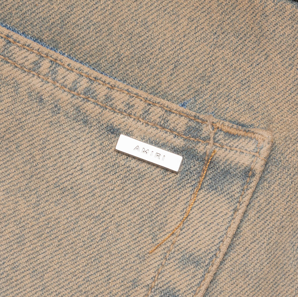Washed Baggy Jean - Indigo Desert