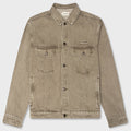 Washed Twill Trucker - Taupe