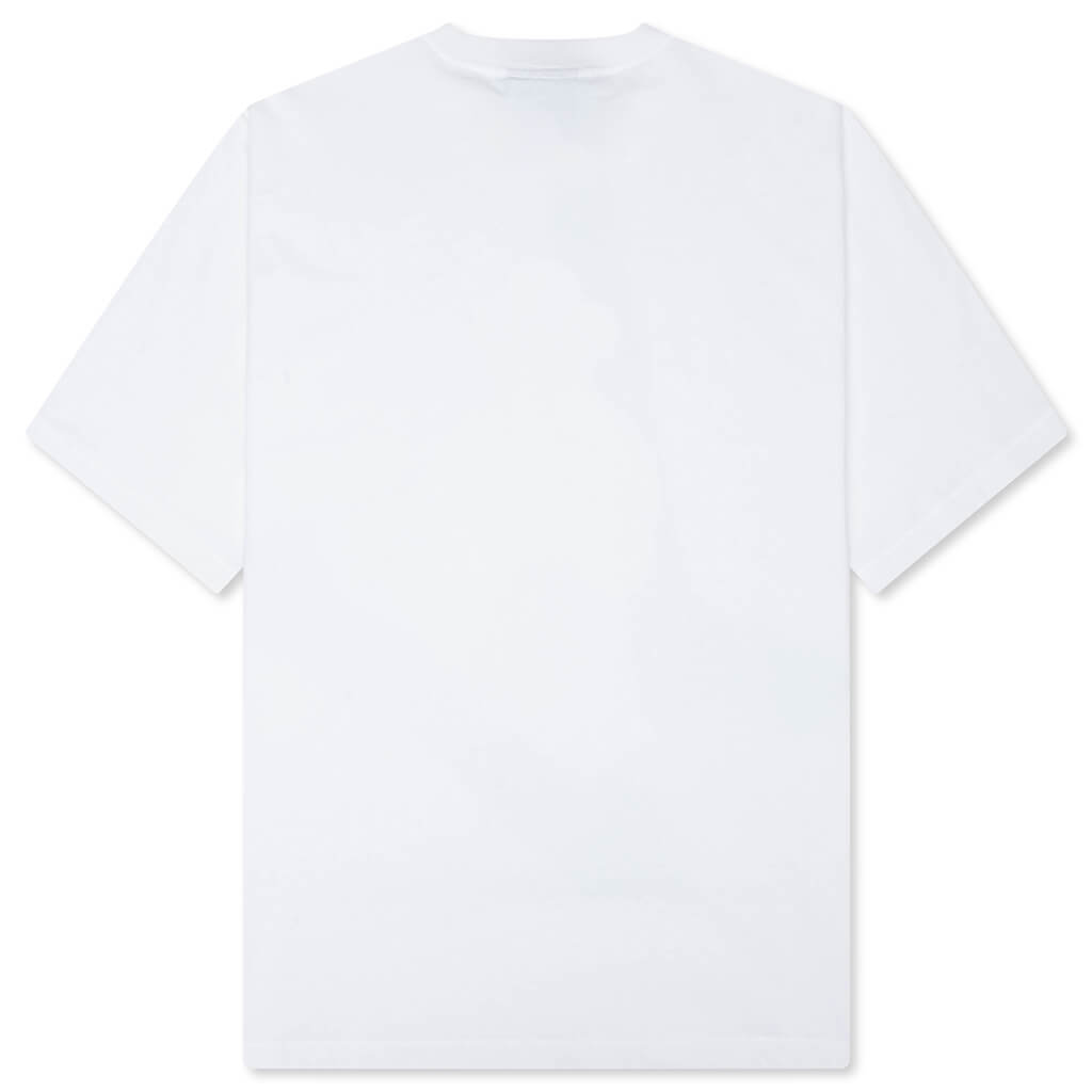 Watercolor Teddy T-Shirt - White
