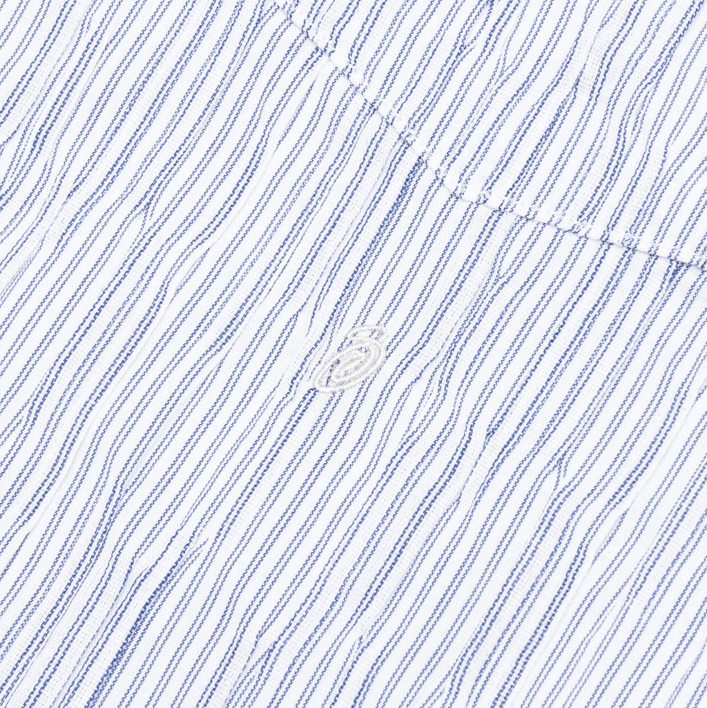Wavy Striped Shirt - Blue