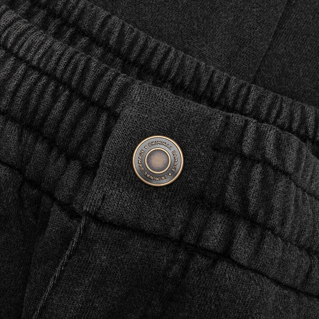 Wavy Seam Training Bottom - Washed Black