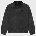 Wavy Seam Training Top - Washed Black