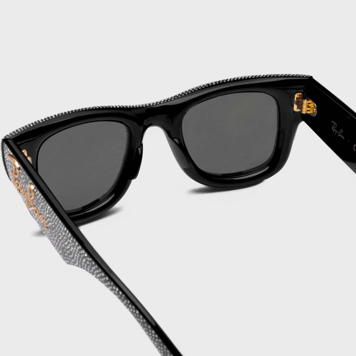 Wayfarer Puffer Crystal Pavé Edition - Black/Strass Pave