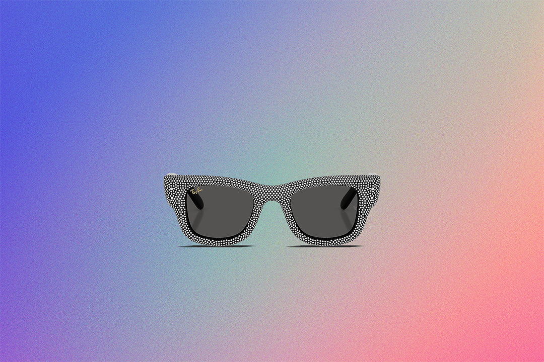 Wayfarer Puffer Crystal Pavé Edition - Black/Strass Pave