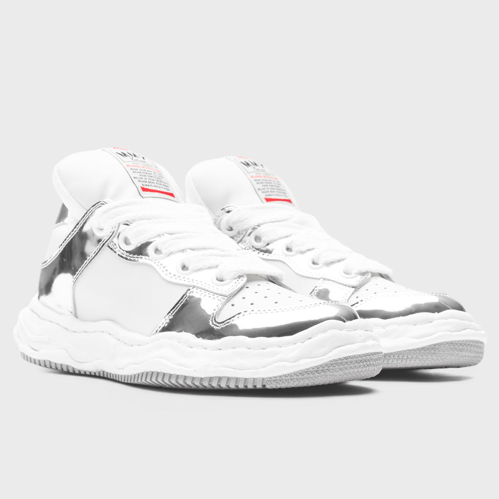 Wayne Low Top Sneakers - Silver/White
