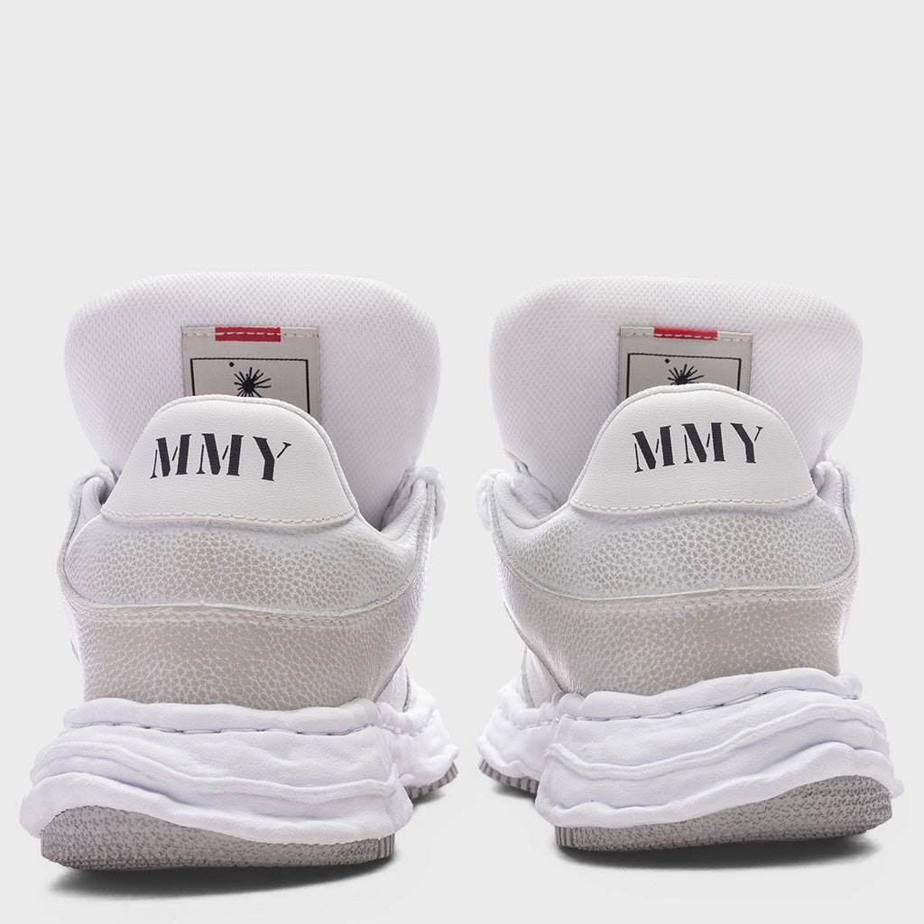 Wayne Puffer Low OG Sole Brushed Shrink Leather - White