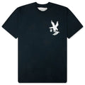 Where Eagles Dare T-Shirt - Washed Black