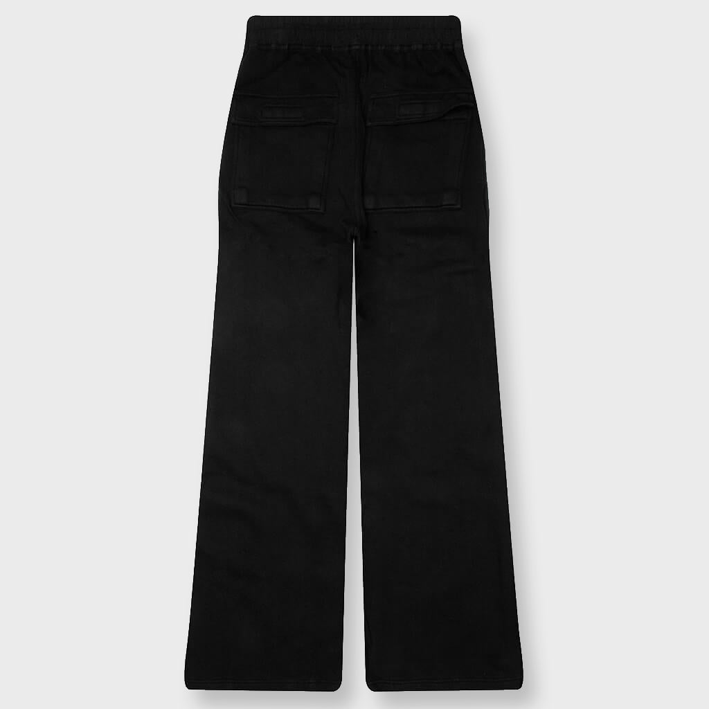 Wide Pusher Sweat Pants - Black