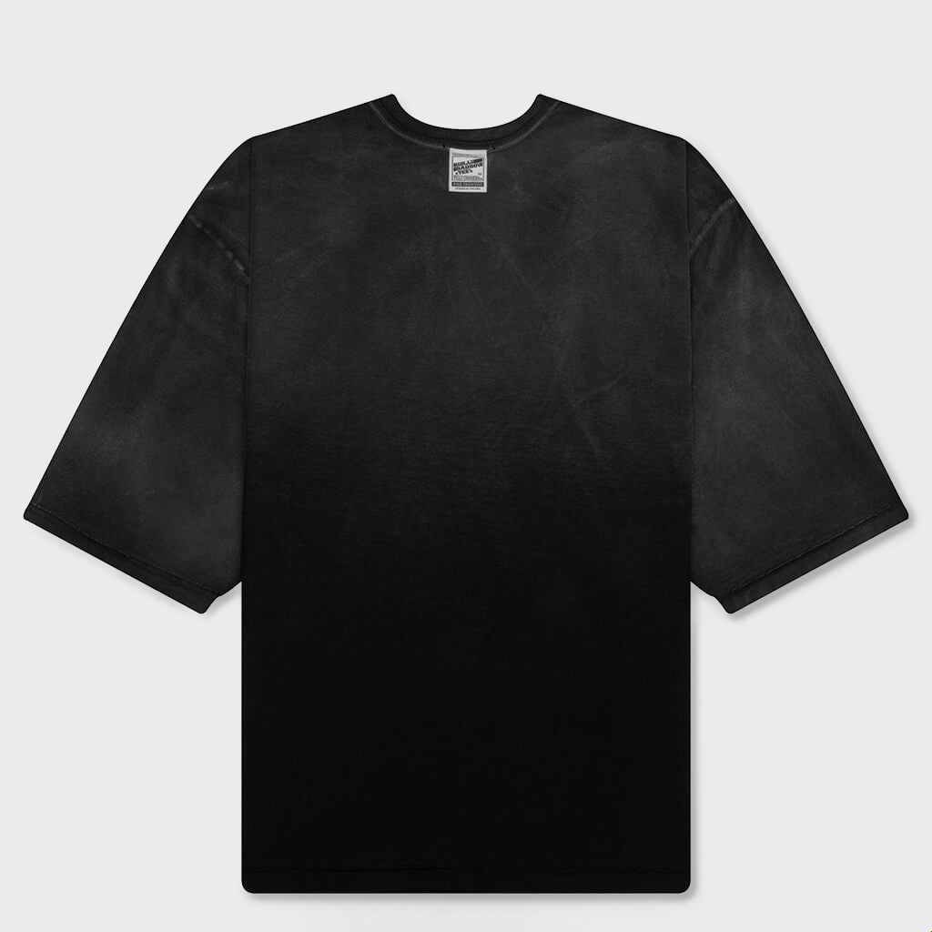'Willy' Inside Out Buffalo Tee - Black