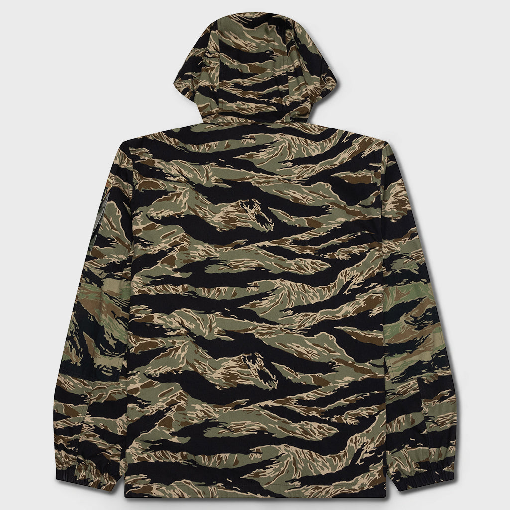 Camo Print Windbreaker - Multicolored