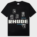 Winter 91 Rallye Tee - Vintage Black/White/Blue