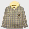 Wolf Hooded Overshirt - Grey