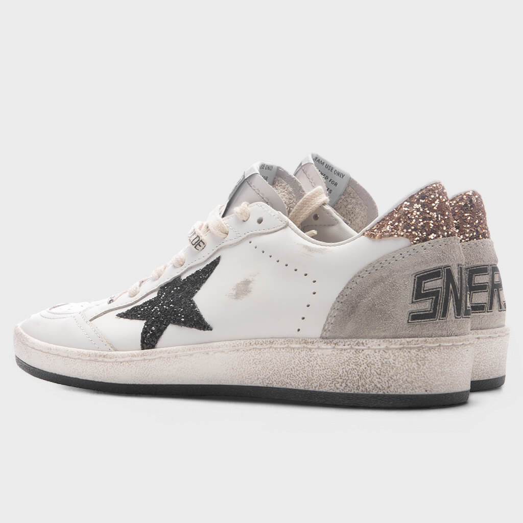 Women's Ball Star - White/Black/Gold/Ice