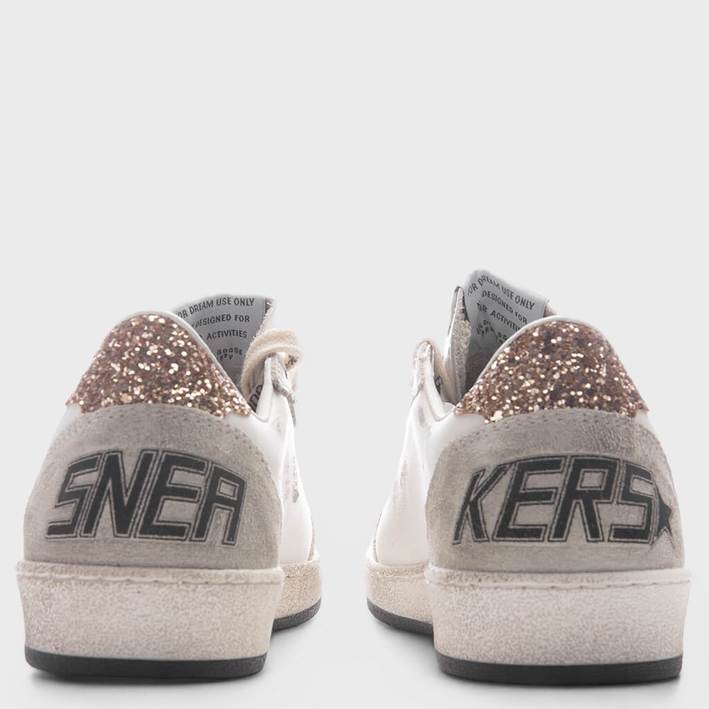 Women's Ball Star - White/Black/Gold/Ice